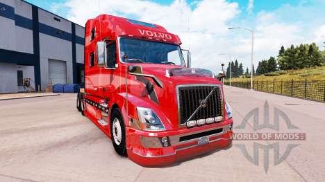 Volvo VNL 670 v2.0 для American Truck Simulator