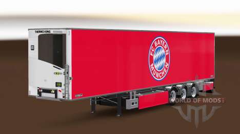 Полуприцеп Chereau FC Bayern Munchen для Euro Truck Simulator 2