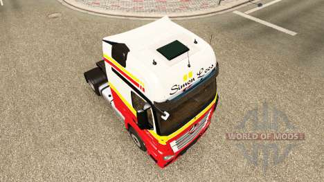 Скин Simon Loos на тягач Mercedes-Benz для Euro Truck Simulator 2