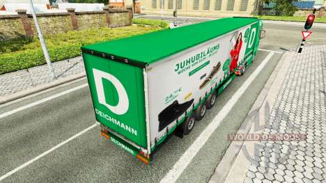 Скин Deichmann на полуприцепы для Euro Truck Simulator 2