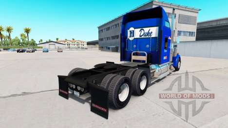 Скин Duke v1.03 на тягач Kenworth W900 для American Truck Simulator