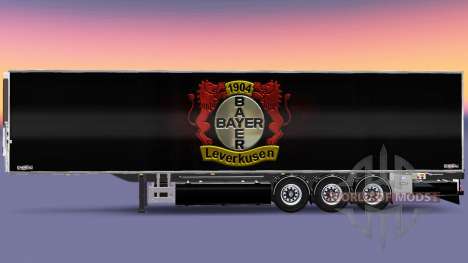 Полуприцеп Chereau Bayer 04 Leverkusen для Euro Truck Simulator 2