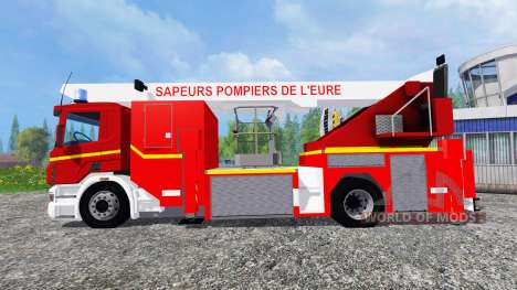 Scania P420 BEA [sapeurs-pompiers] для Farming Simulator 2015