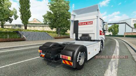 Скин Andre Voss на тягач Iveco для Euro Truck Simulator 2