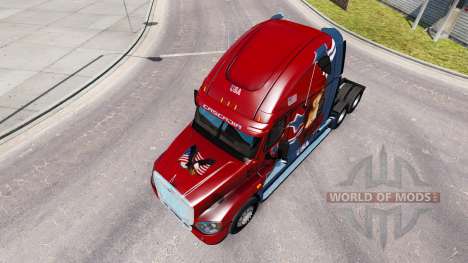 Скин Mandy на тягач Freightliner Cascadia для American Truck Simulator