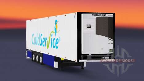 Полуприцеп-рефрижератор Schmitz Coldservice для Euro Truck Simulator 2