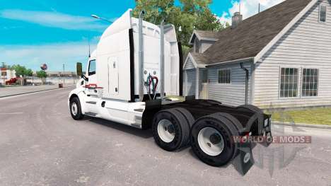 Скин P.A.M. на тягач Peterbilt для American Truck Simulator