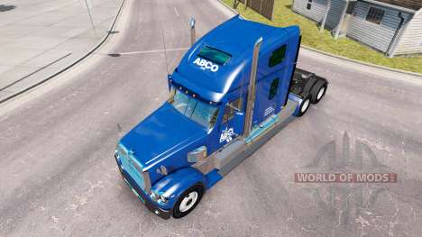 Скин ABCO на тягач Freightliner Coronado для American Truck Simulator
