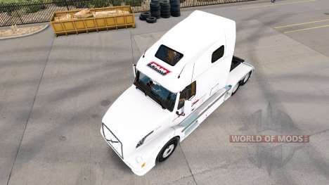 Скин P.A.M. на тягач Volvo VNL 670 для American Truck Simulator