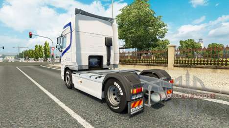 Скин KSF Transport на тягач DAF для Euro Truck Simulator 2