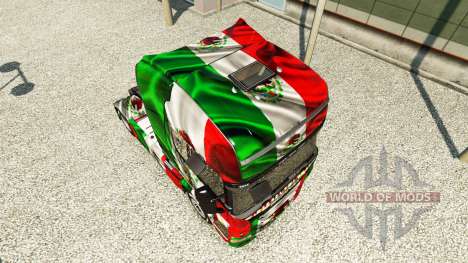 Скин Mexico Copa 2014 на тягач Scania для Euro Truck Simulator 2