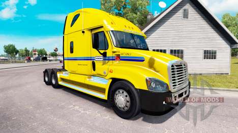 Скин Penske на тягач Freightliner Cascadia для American Truck Simulator