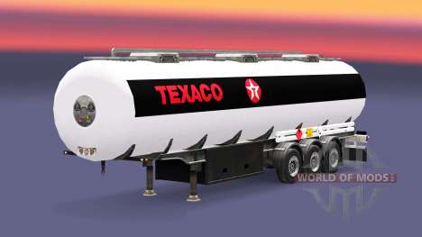 Топливный полуприцеп Texaco для Euro Truck Simulator 2