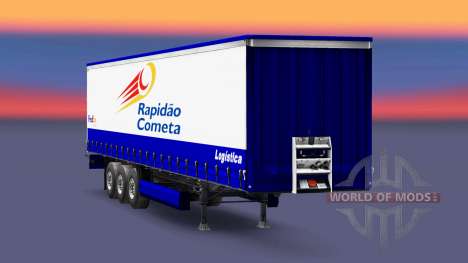Скин Rapidao Cometa на полуприцеп для Euro Truck Simulator 2