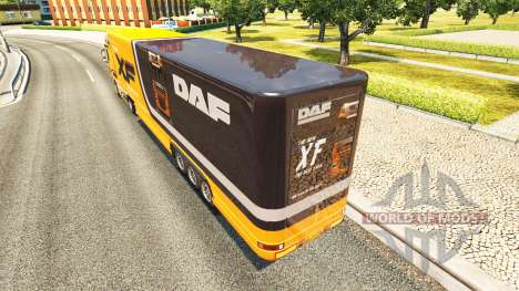 Полуприцеп-рефрижератор DAF XF для Euro Truck Simulator 2