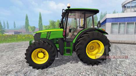 John Deere 5075M для Farming Simulator 2015