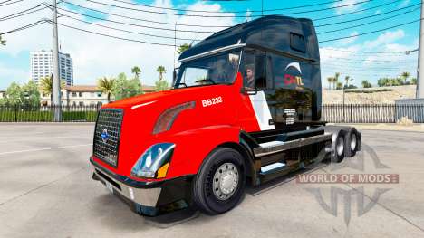 Скин CNTL на тягач Volvo VNL 670 для American Truck Simulator
