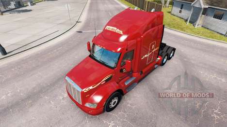 Скин Prime inc. на тягач Peterbilt для American Truck Simulator