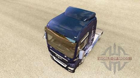 Скин Winter Wolves на тягачи для Euro Truck Simulator 2