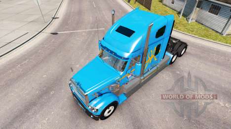 Скин A&R на тягач Freightliner Coronado для American Truck Simulator