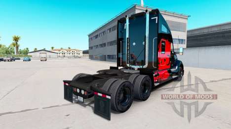 Скин Turkish Power на тягач Kenworth для American Truck Simulator