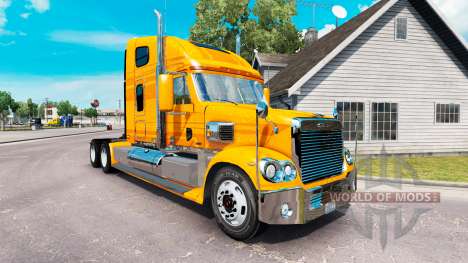 Скин Metallic на тягач Freightliner Coronado для American Truck Simulator