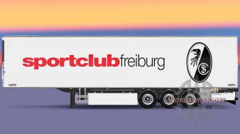 Полуприцеп Chereau SC Freiburg для Euro Truck Simulator 2