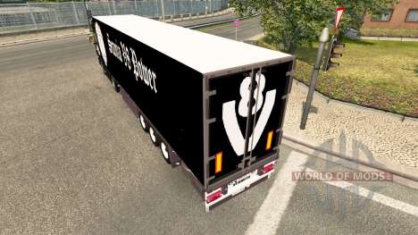 Полуприцеп Schmitz Cargobull Scania V8 для Euro Truck Simulator 2