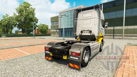 Скин Maroni Transport на тягач Scania для Euro Truck Simulator 2