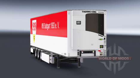 Полуприцеп Chereau VfB Stuttgart для Euro Truck Simulator 2
