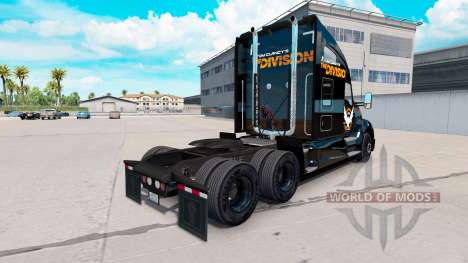 Скин The Division на тягач Kenworth для American Truck Simulator