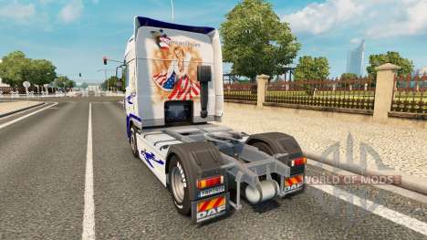 Скин American Dream на тягач DAF для Euro Truck Simulator 2