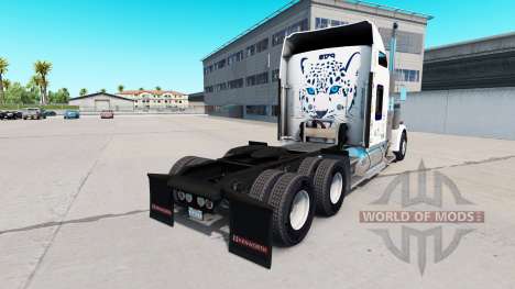 Скин Mastercraft Cabinets на тягач Kenworth W900 для American Truck Simulator