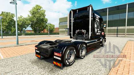 Скин Fulda на тягач Scania T для Euro Truck Simulator 2