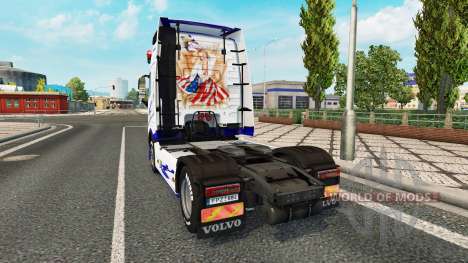 Скин American Dream на тягач Volvo для Euro Truck Simulator 2