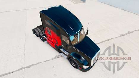 Скин Turkish Power на тягач Kenworth для American Truck Simulator