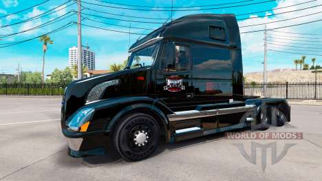 Скин Bancroft & Sons на тягач Volvo VNL 670 для American Truck Simulator
