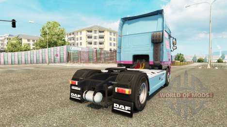 Скин Jan Tromp на тягач DAF XF 105.510 для Euro Truck Simulator 2