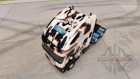 Скин Reworked Dalmatin на Freightliner Argosy для American Truck Simulator