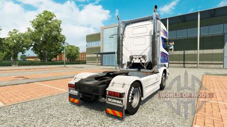 Скин M-Trex на тягач Scania для Euro Truck Simulator 2