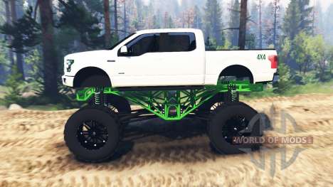 Ford F-150 [zombie edition] v2.0 для Spin Tires