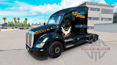Скин The Division на тягач Kenworth для American Truck Simulator