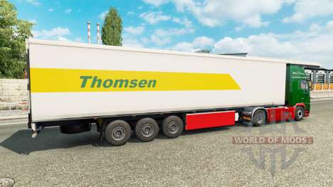 Скин Thomsen на полуприцеп для Euro Truck Simulator 2