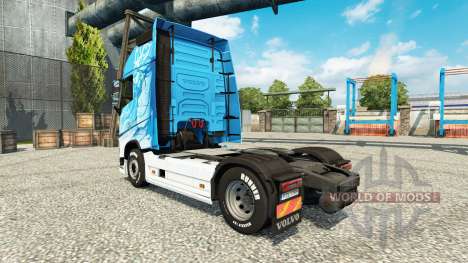 Скин Klanatrans на тягач Volvo для Euro Truck Simulator 2