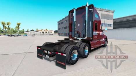 Скин Millis Transfer Inc. на тягач Kenworth для American Truck Simulator