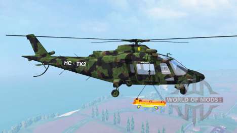 Agusta A.109 [camo] для Farming Simulator 2015