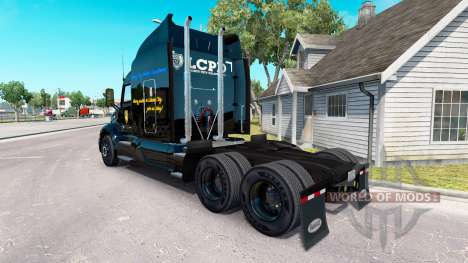 Скин LCPD на тягач Peterbilt для American Truck Simulator