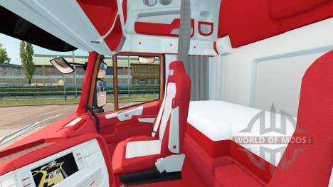 Интерьер Bayern для Iveco Hi-Way для Euro Truck Simulator 2