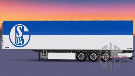 Полуприцеп Chereau FC Schalke 04 для Euro Truck Simulator 2