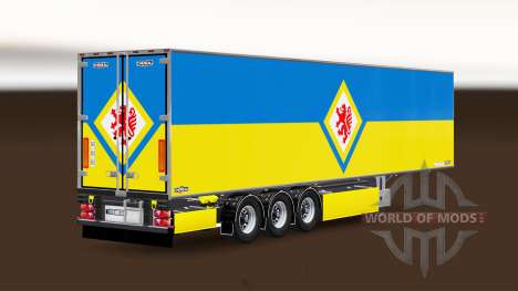 Полуприцеп Chereau Eintracht Braunschweig для Euro Truck Simulator 2